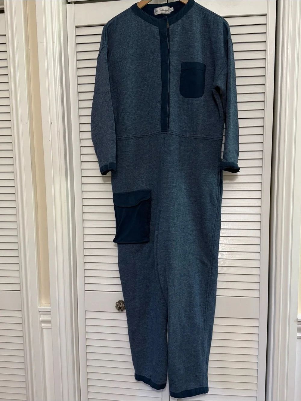 Miss Selfridge Navy Blue Casual Jumpsuit